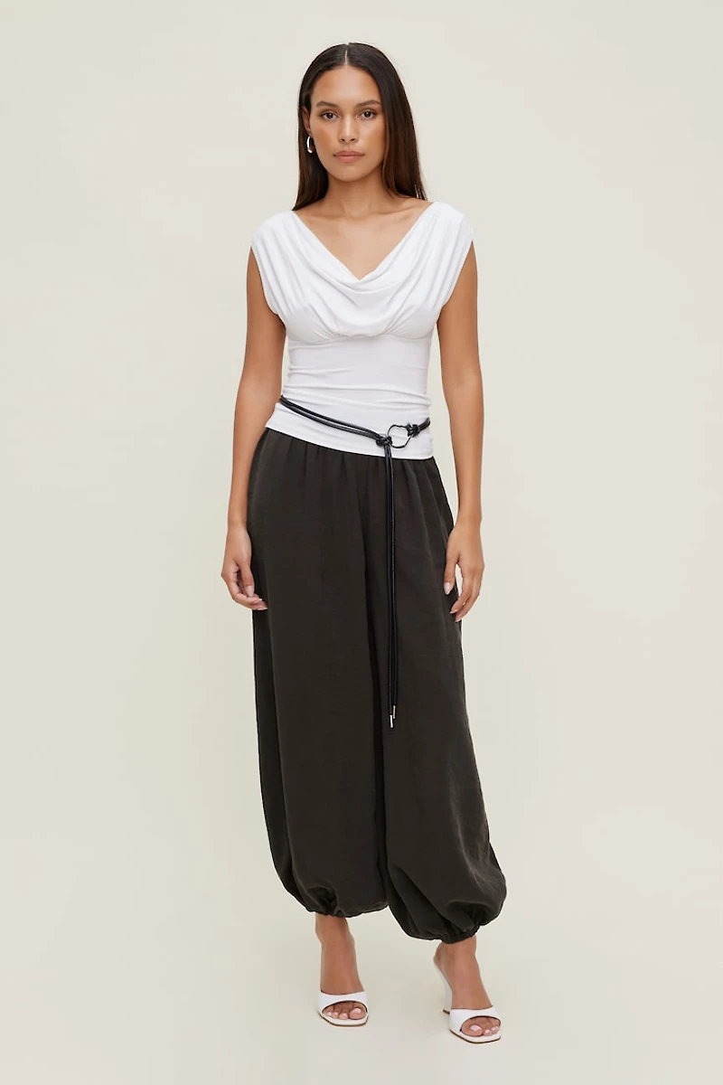 Irregular Buckle Wrap Belt
