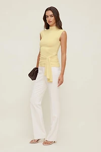 Sculpt Draped Scarf Top