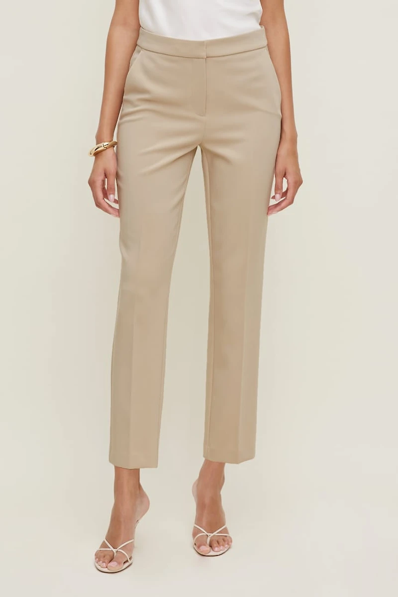 High Rise Slim Fit Pants