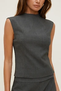 Mock Neck Top