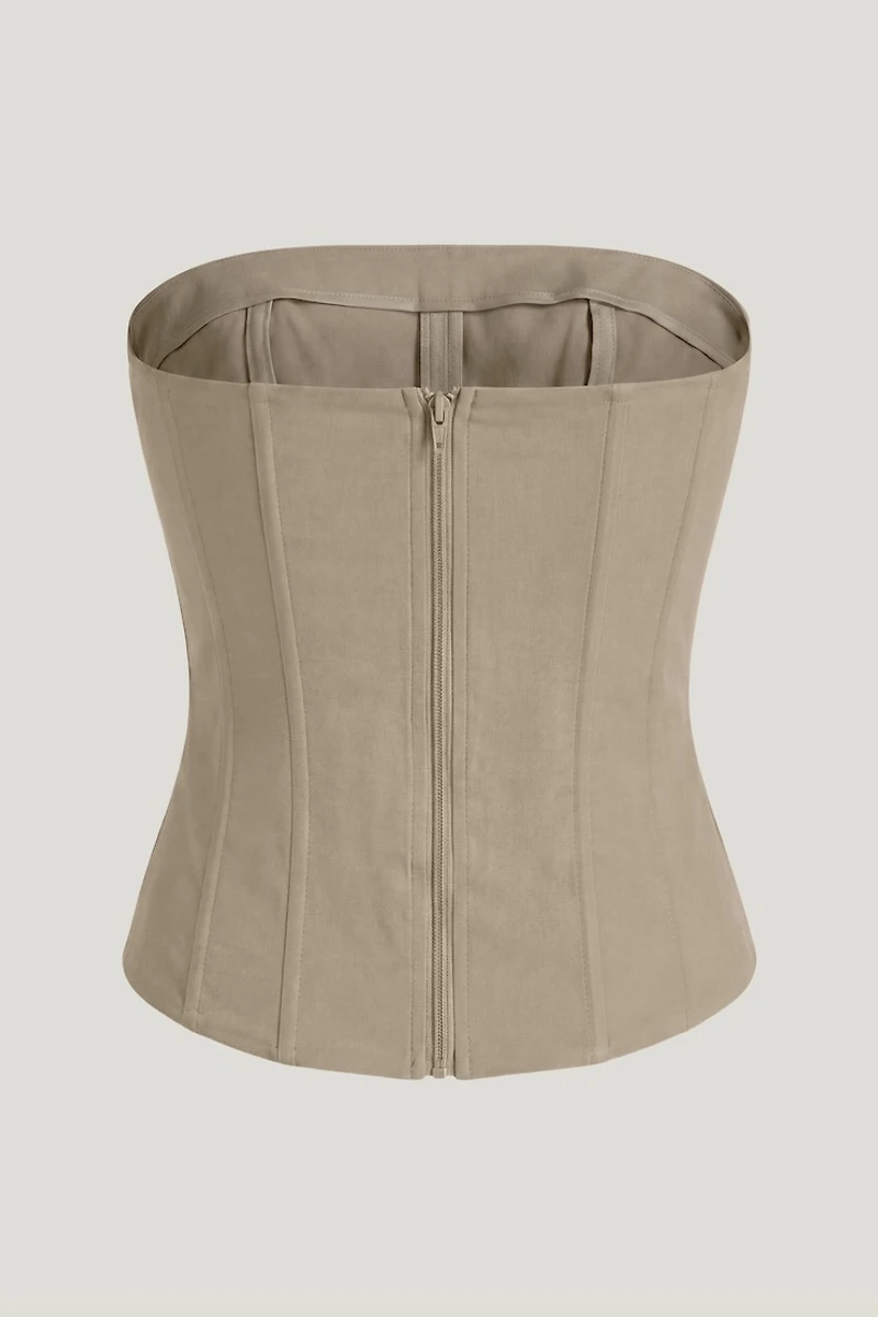 Mesh Corset Top