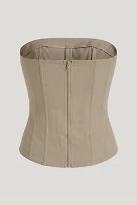 Mesh Corset Top