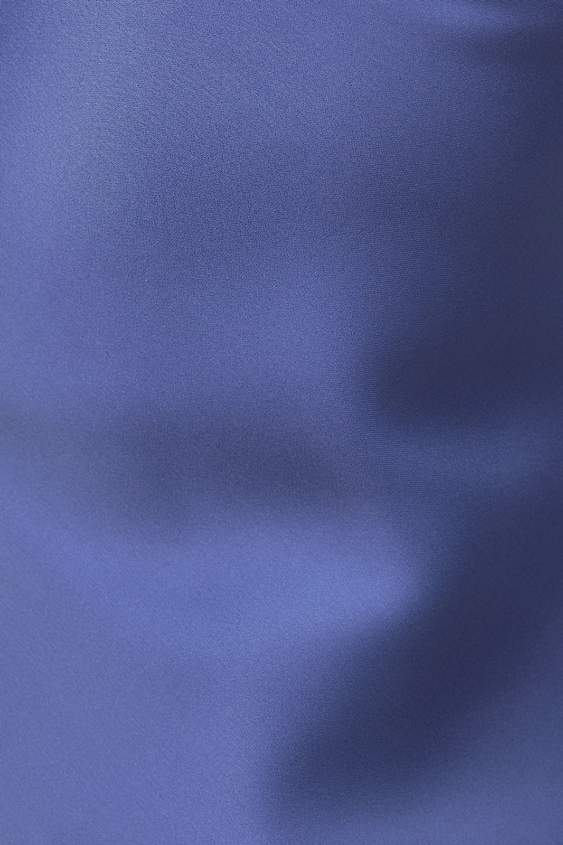 Haut en satin à col licou