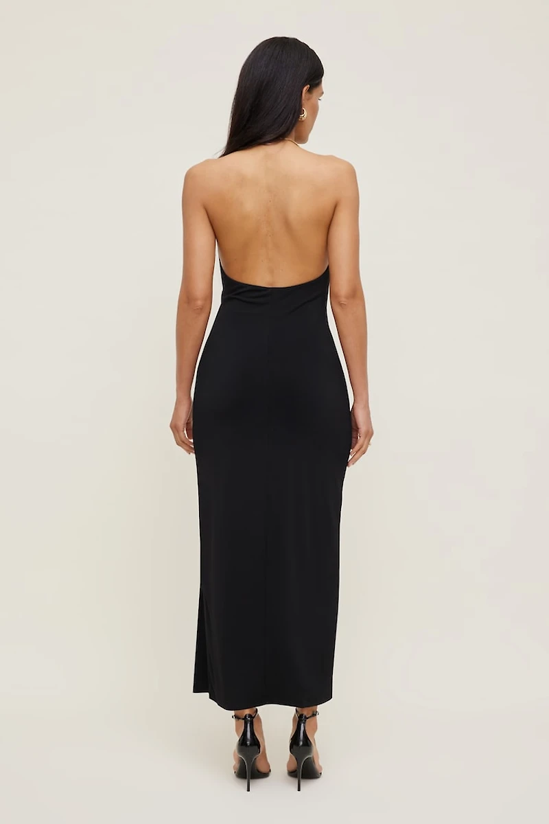 Sculpt Necklace Maxi Dress