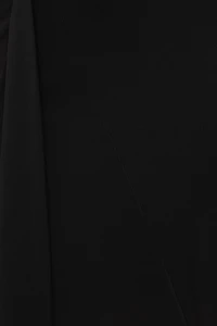 Asymmetric Draped Midi Skirt