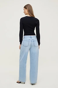 Rebecca Crewneck Cardigan