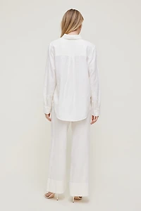 Leo Linen Wide Leg Pants
