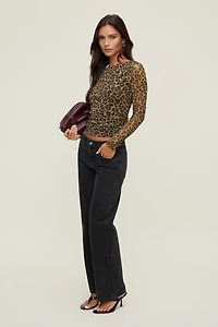 Stella Mesh Long Sleeve Top