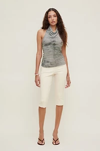 Bry Mesh Halter Top