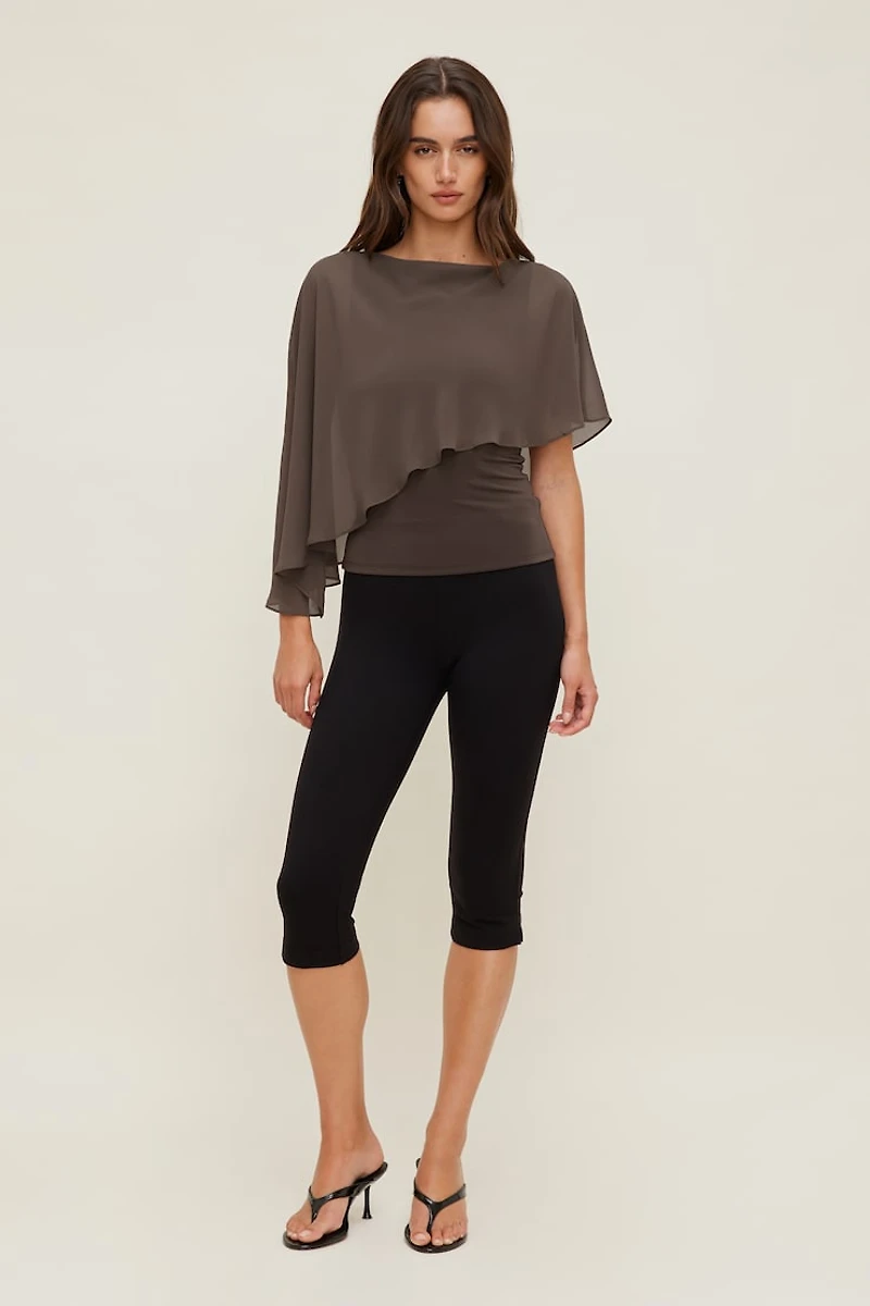 Sculpt Cape Top