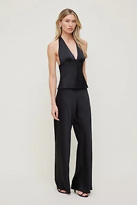 Satin Halter Top
