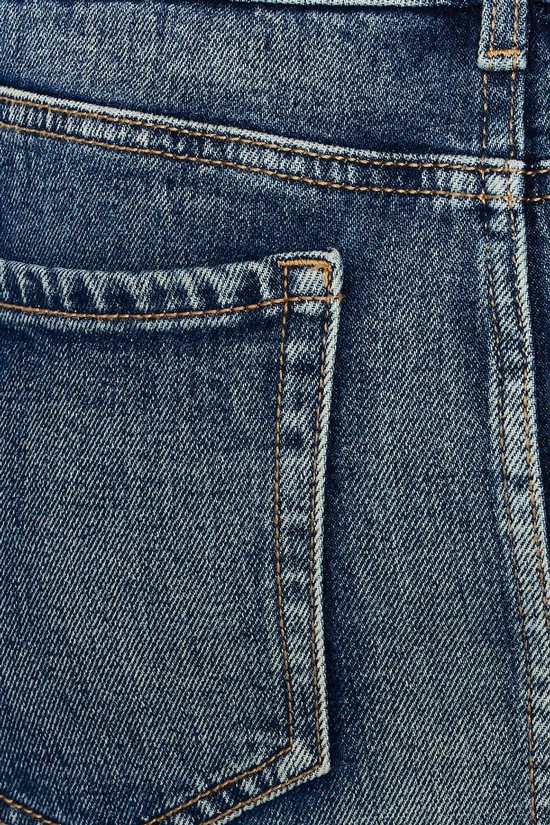 Jupe-short ultra-courte en denim