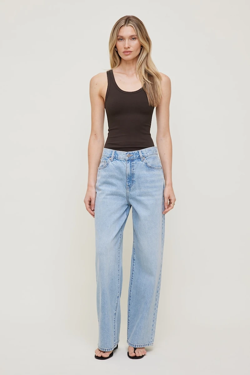 Camisole côtelée Ellie