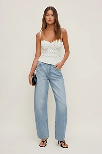 Monet Mesh Top