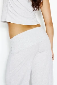 Modal Foldover Pants