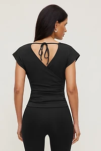 Flutter Sleeve Top