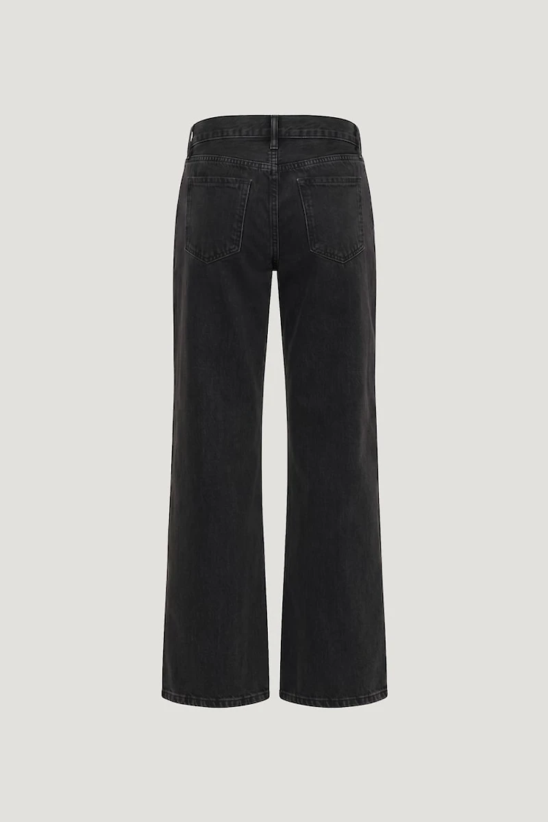 Jules Relaxed Low Rise Straight Leg Jeans