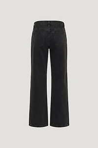 Jules Relaxed Low Rise Straight Leg Jeans