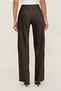 Izzy Wide Leg Satin Pants