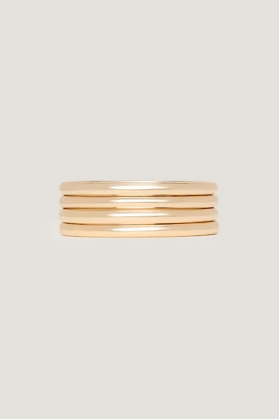 4-Pack Rounded Bangles