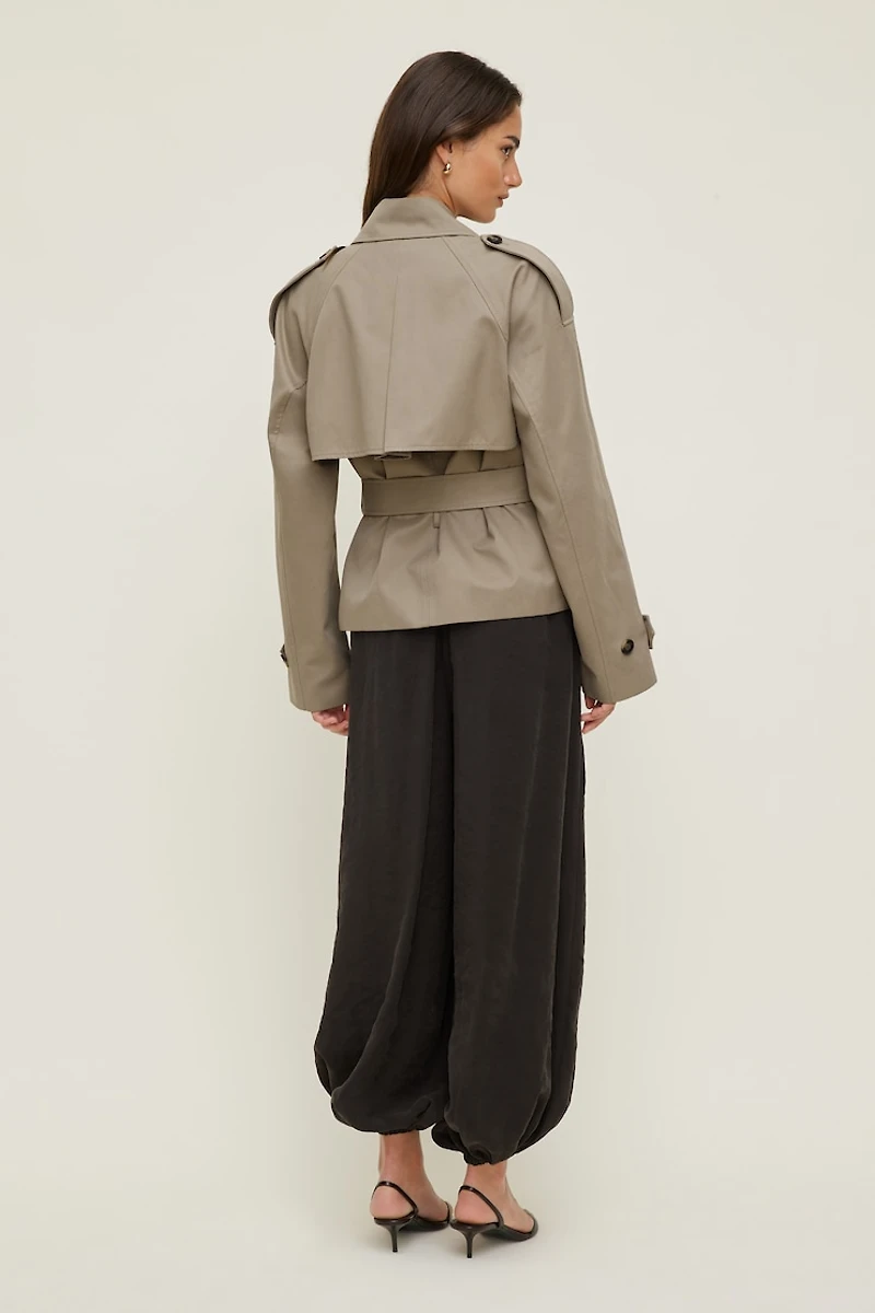 Remi Short Trench Coat