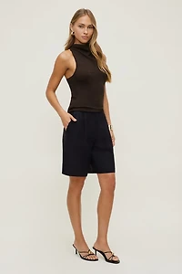 Mock Neck Sweater Tank Top