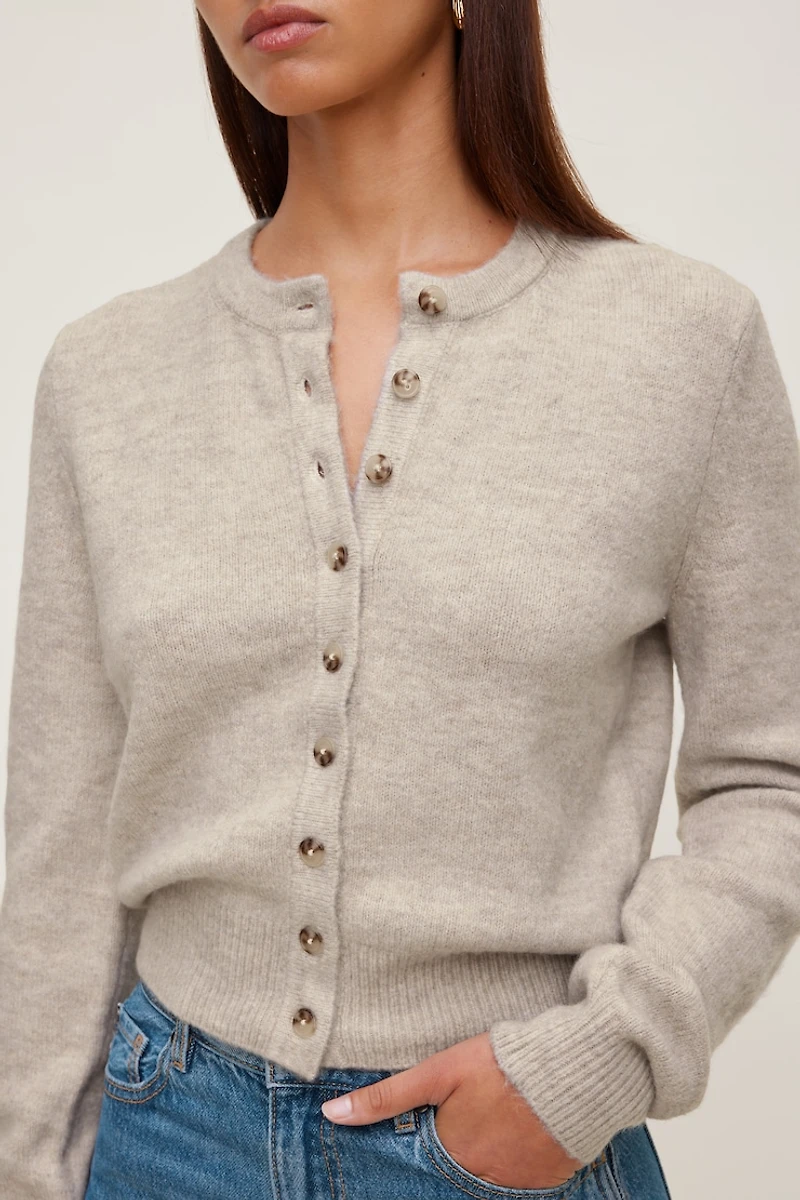 Rebecca Crewneck Cardigan