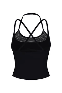 Active Double Layer Mesh Tank Top