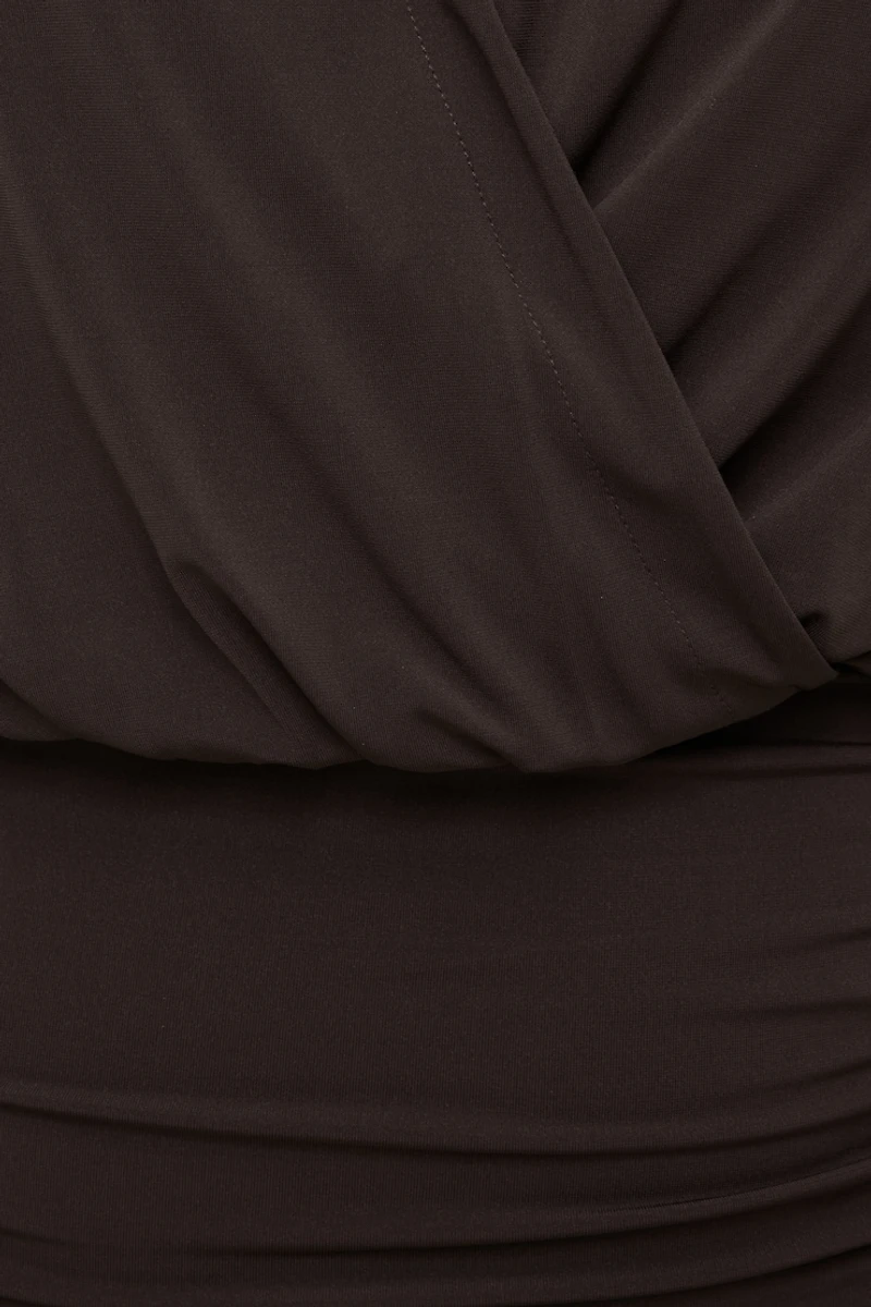 Sculpt Mini Shirt Dress