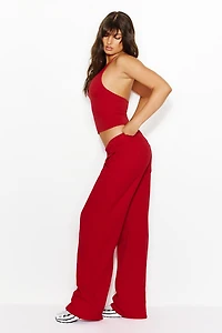 Pantalon de jogging à jambe droite en tissu UltraFleece