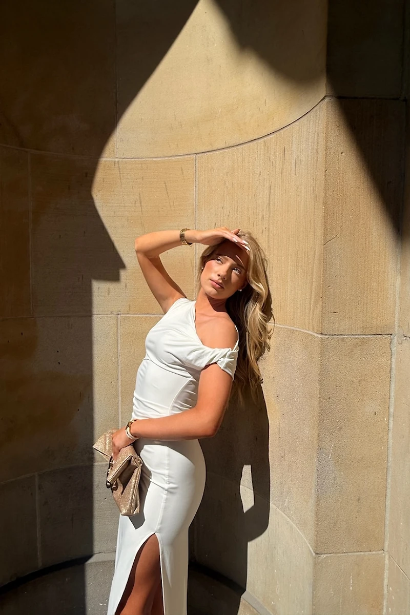 Robe maxi sculptante Zoe