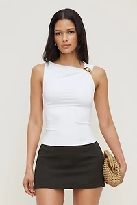 Sculpt Metal Detail Top
