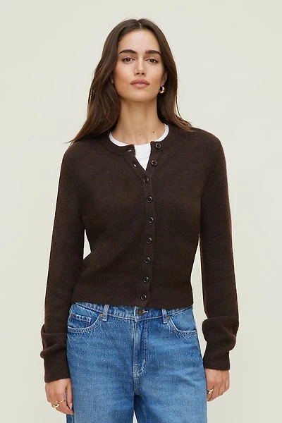 Rebecca Crewneck Cardigan