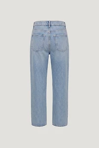 Mika Mid Rise Relaxed Straight Leg Jeans