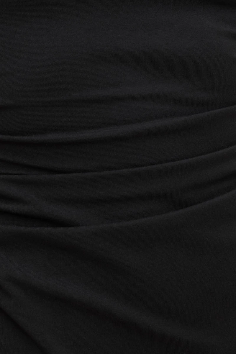Maude 3/4 Sleeve Cotton Mini Dress