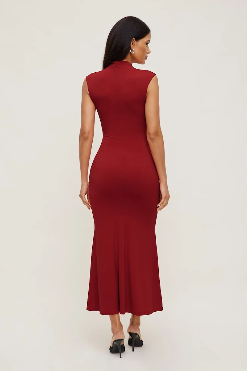 Robe maxi sculptée Talia