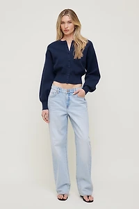 Balloon Sleeve Cardigan