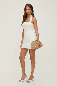 Alaya Linen Mini Dress