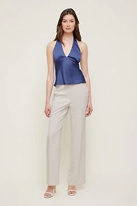 Satin Halter Top