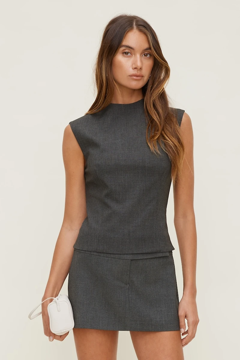Mock Neck Top