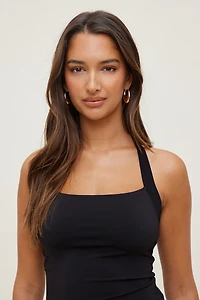 Elongated Chunky Drop Earrings