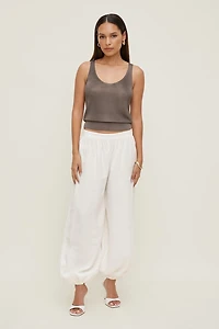 High Shine Sweater Tank Top