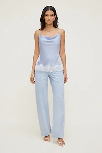 Madi Lace Satin Cami Top