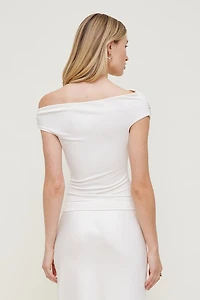 Haut sculptant orné d'une boucle