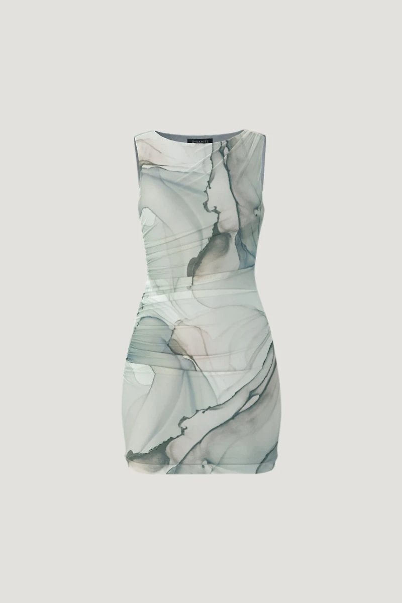 Katia Mesh Mini Dress