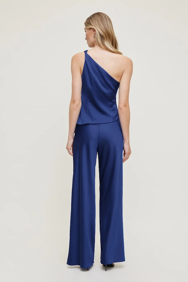 Izzy Wide Leg Satin Pants
