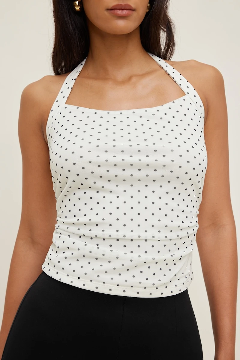 Mesh Halter Top