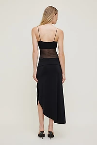 Bandeau Sheer Mesh Bodysuit