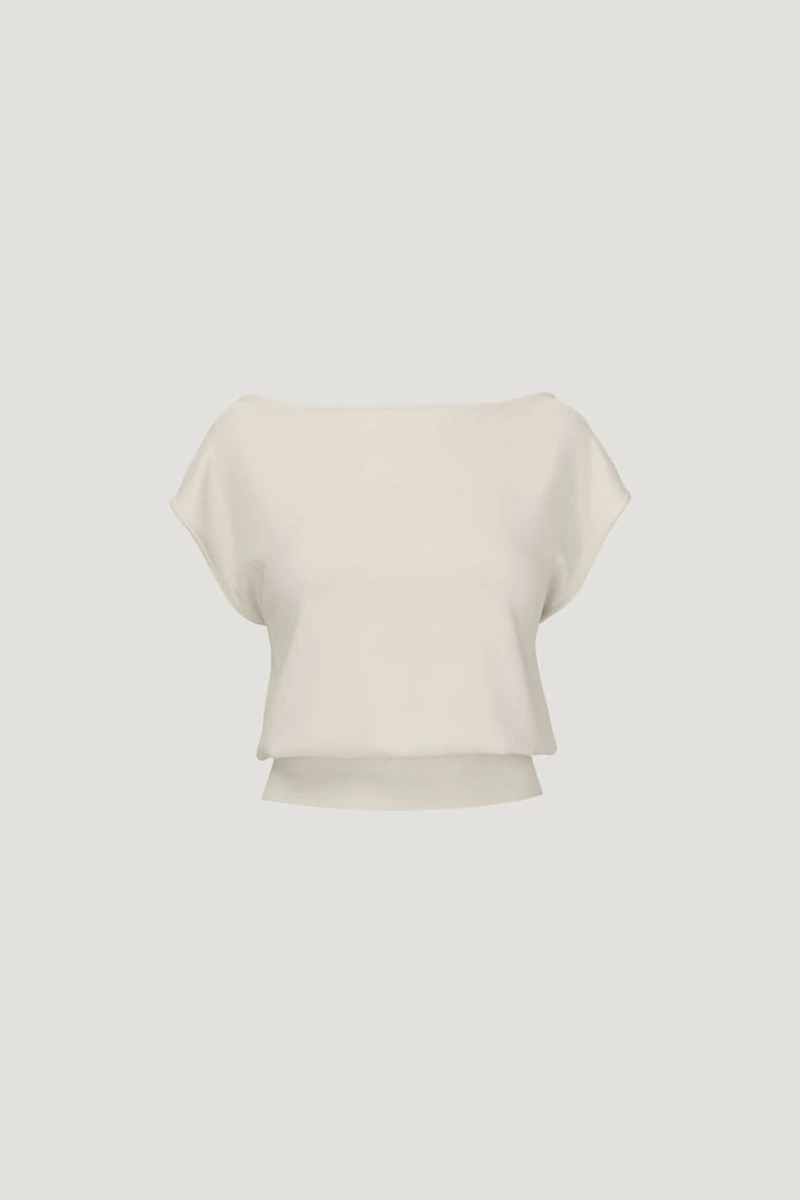 Aria Boat Neck Sweater