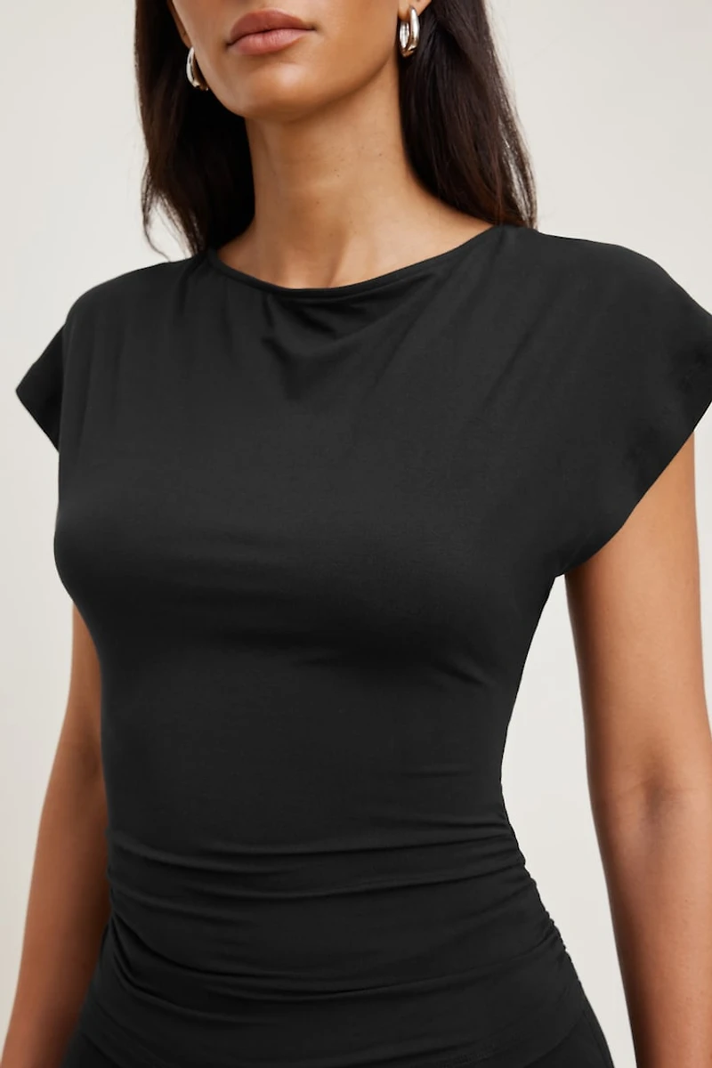 Flutter Sleeve Top
